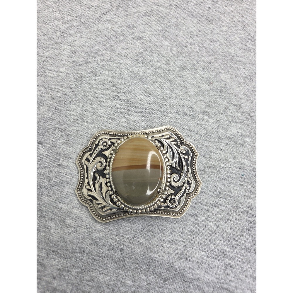 Womens Cabochon Stone Western Filigree Floral Belt Buckle Southwestern Cowgirl
